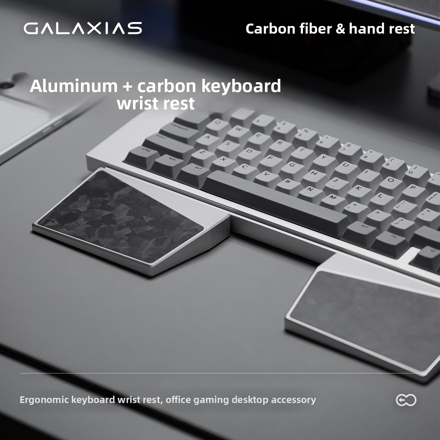 Ergonomic Desk Setup Keyboard - Podkładka pod nadgarstek do klawiatury mechanicznej