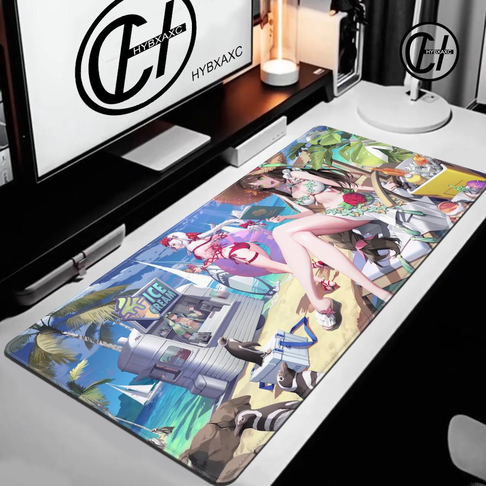 Desk Setup Black - Podkładka pod klawiaturę XXL czarna, podkładka