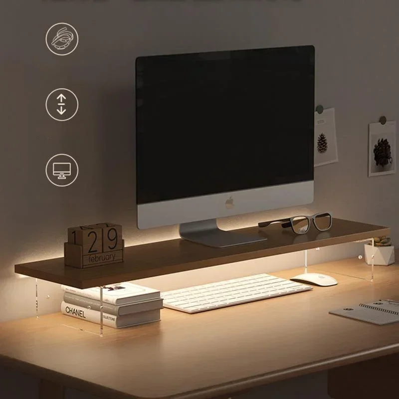 Desk Setup Laptop - Monitor komputerowy Niski stół Biurko Wysokość