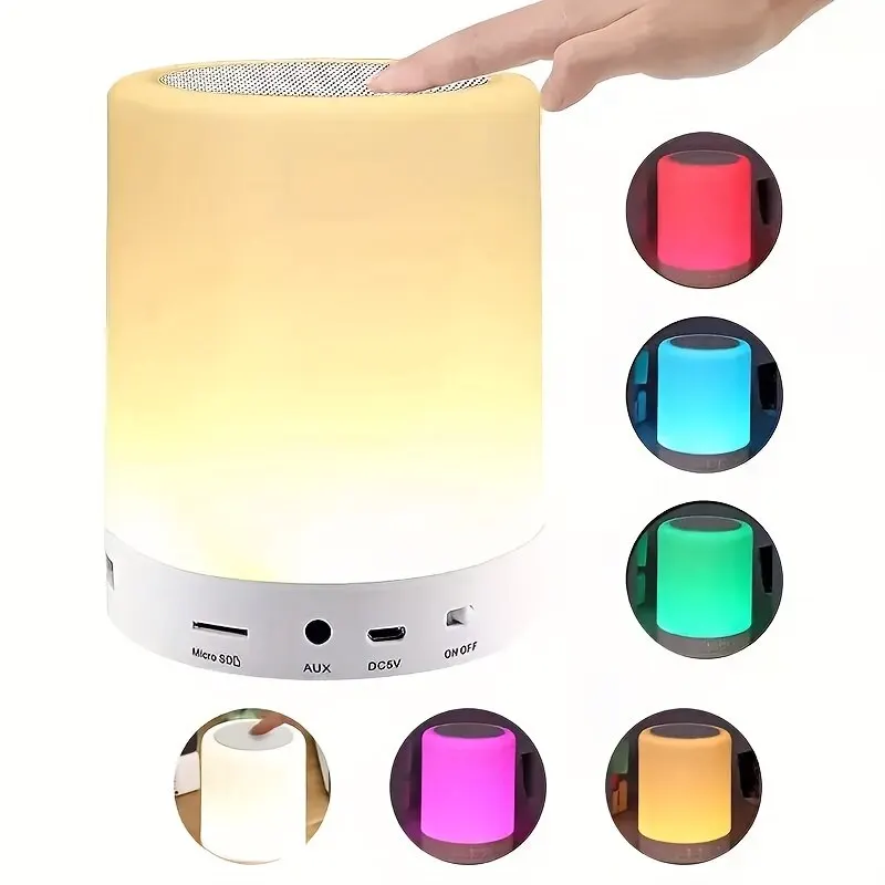 Desk Setup Speakers - 2024 lampka nocna na stolik bezprzewodowa