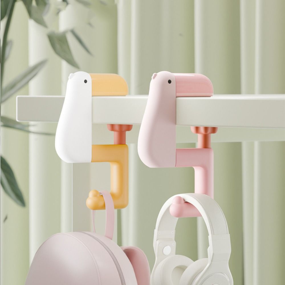 Desk Setup Organizer - Uroczy Przenośny Haczyk na Torbę do