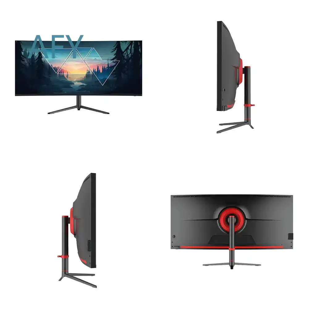 Desk Setup Dual Monitor - Monitor gamingowy Flashworth 34 cale 4K
