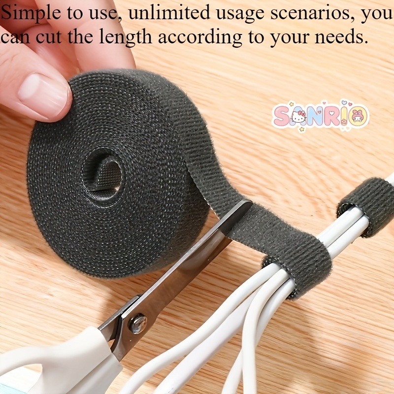 Cable Velcro Strap - 2 szt. samoprzylepnych opasek kablowych na