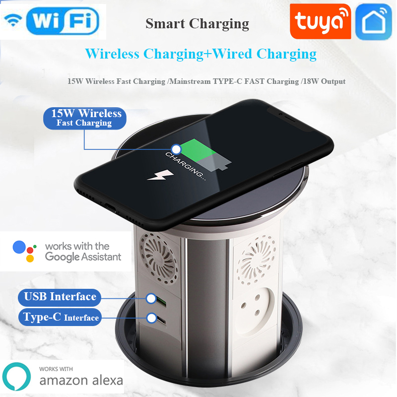 Desk Setup Speakers - WIFI Tuya Touch Automatyczne podnoszenie Wyskakujący