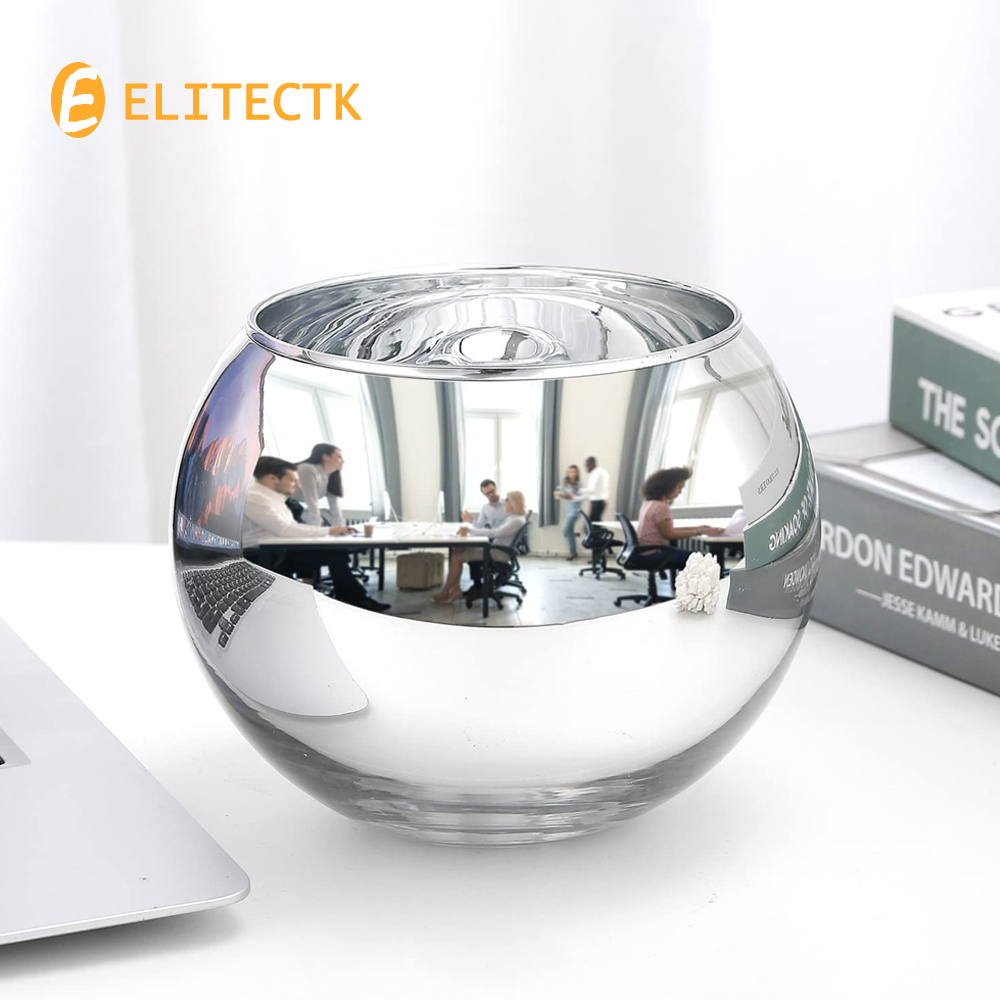 Desk Setup Organizer - Dekoracja biurka, szklane półmisek na cukierki