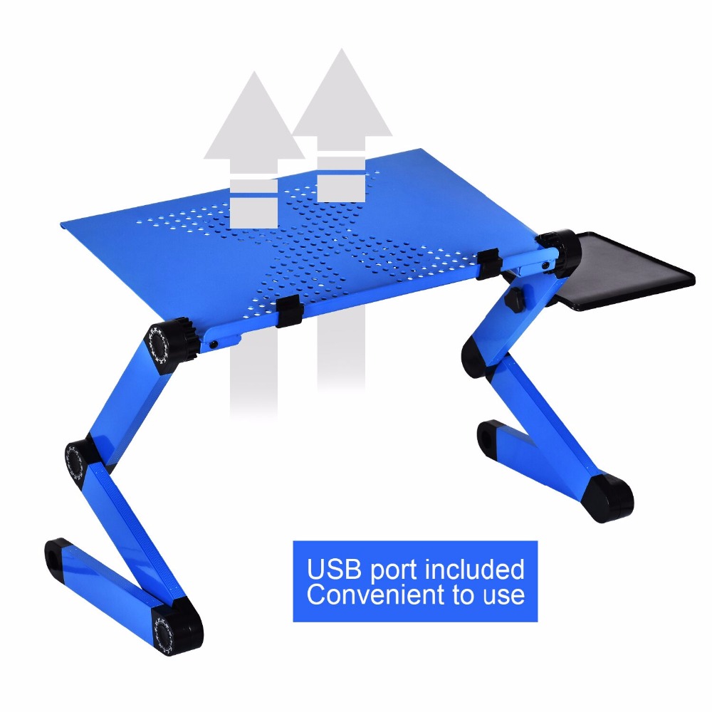 Stolik na laptopa ze stopu alu – Desk Setup Laptop recenzja i cena