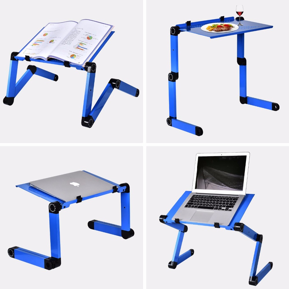 Stolik na laptopa ze stopu alu – Desk Setup Laptop recenzja i cena