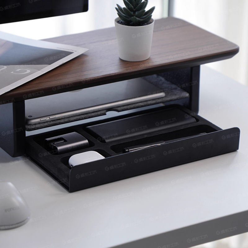 Podstawka pod monitor z szufla – Desk Setup Organizer recenzja i cena