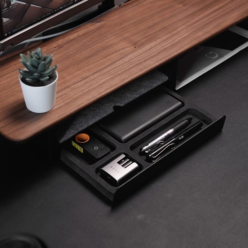 Podstawka pod monitor z szufla – Desk Setup Organizer recenzja i cena