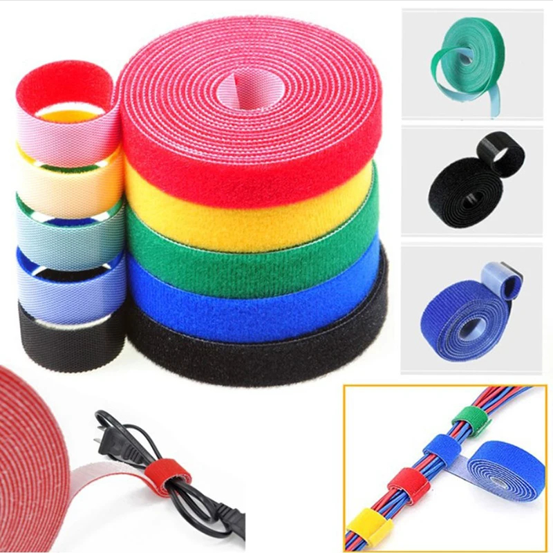 1/2/3 szt. Wielorazowe organiz – Cable Velcro Strap recenzja i cena