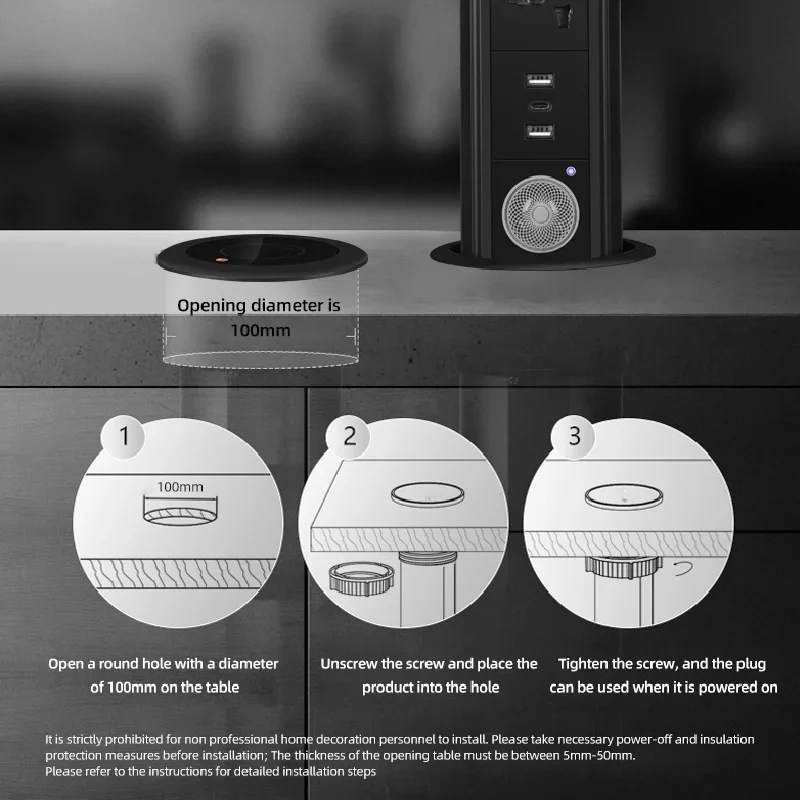Zmotoryzowane wyskakujące gnia – Desk Setup Speakers recenzja i cena