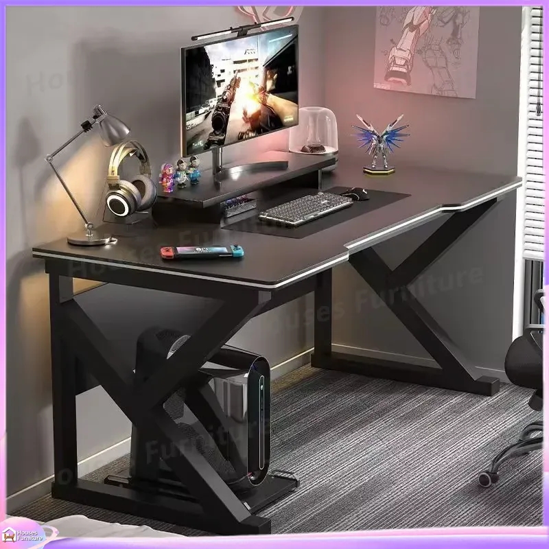 Biurko gamingowe Cafe Metal, c – Desk Setup Black recenzja i cena