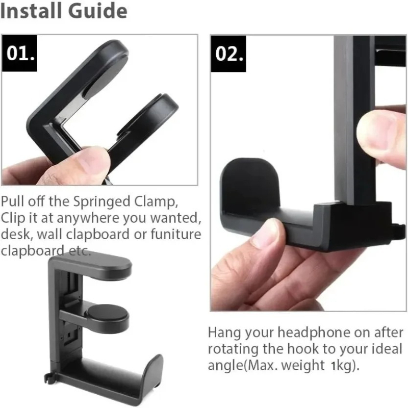 Obrotowy o 360 stopni, bezinwa – Desk Setup Organizer recenzja i cena