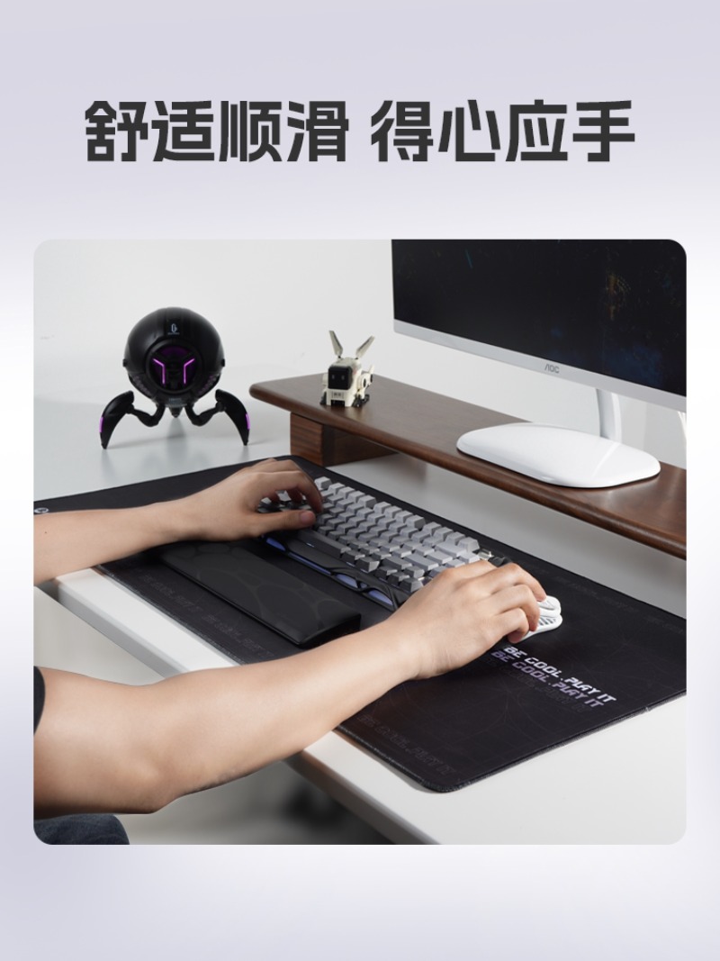 Podkładka pod nadgarstek Grava – Ergonomic Desk Setup Keyboard recenzja i cena