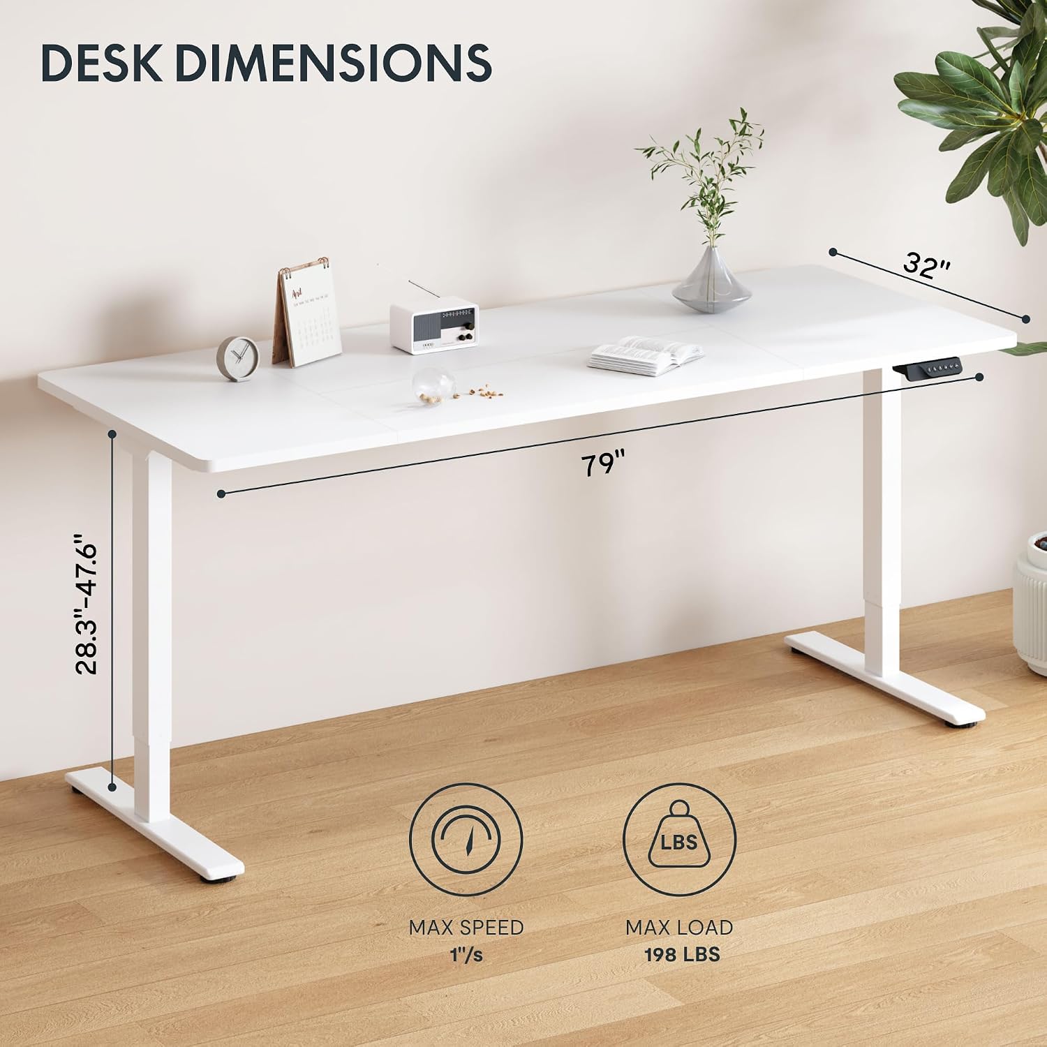 Duże biurko elektryczne z podw – Desk Setup Dual Monitor recenzja i cena