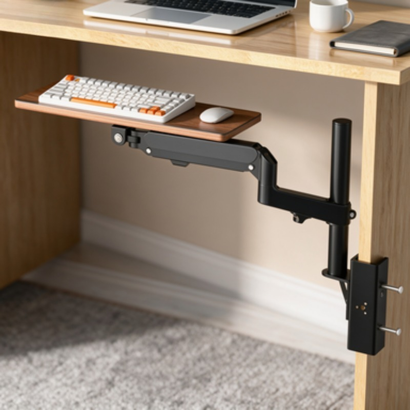 Oszczędność miejsca pod biurki – Ergonomic Desk Setup Keyboard recenzja i cena