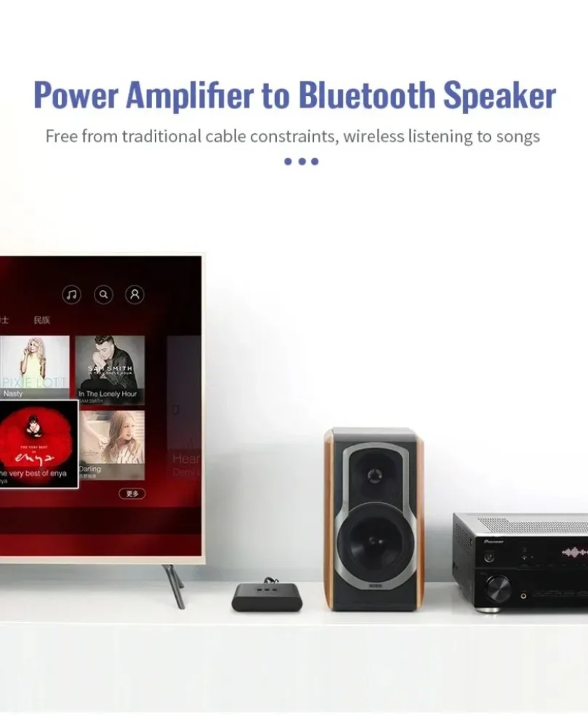 Nadajnik i odbiornik audio Blu – Desk Setup Speakers recenzja i cena