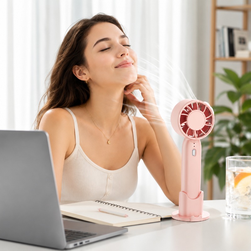 Wiatraczek ręczny USB, ładowal – Fan Desk Small Usb recenzja i cena
