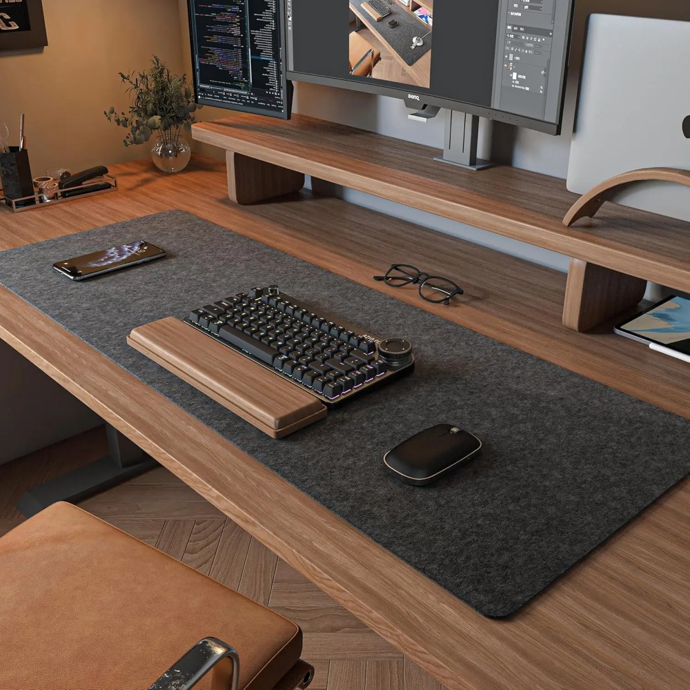Podkładka na biurko z filcu, m – Desk Setup Ergonomic recenzja i cena