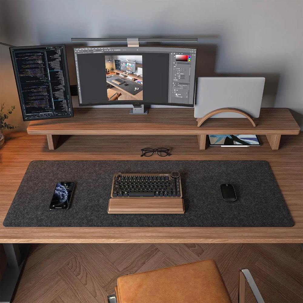 Podkładka na biurko z filcu, m – Desk Setup Ergonomic recenzja i cena