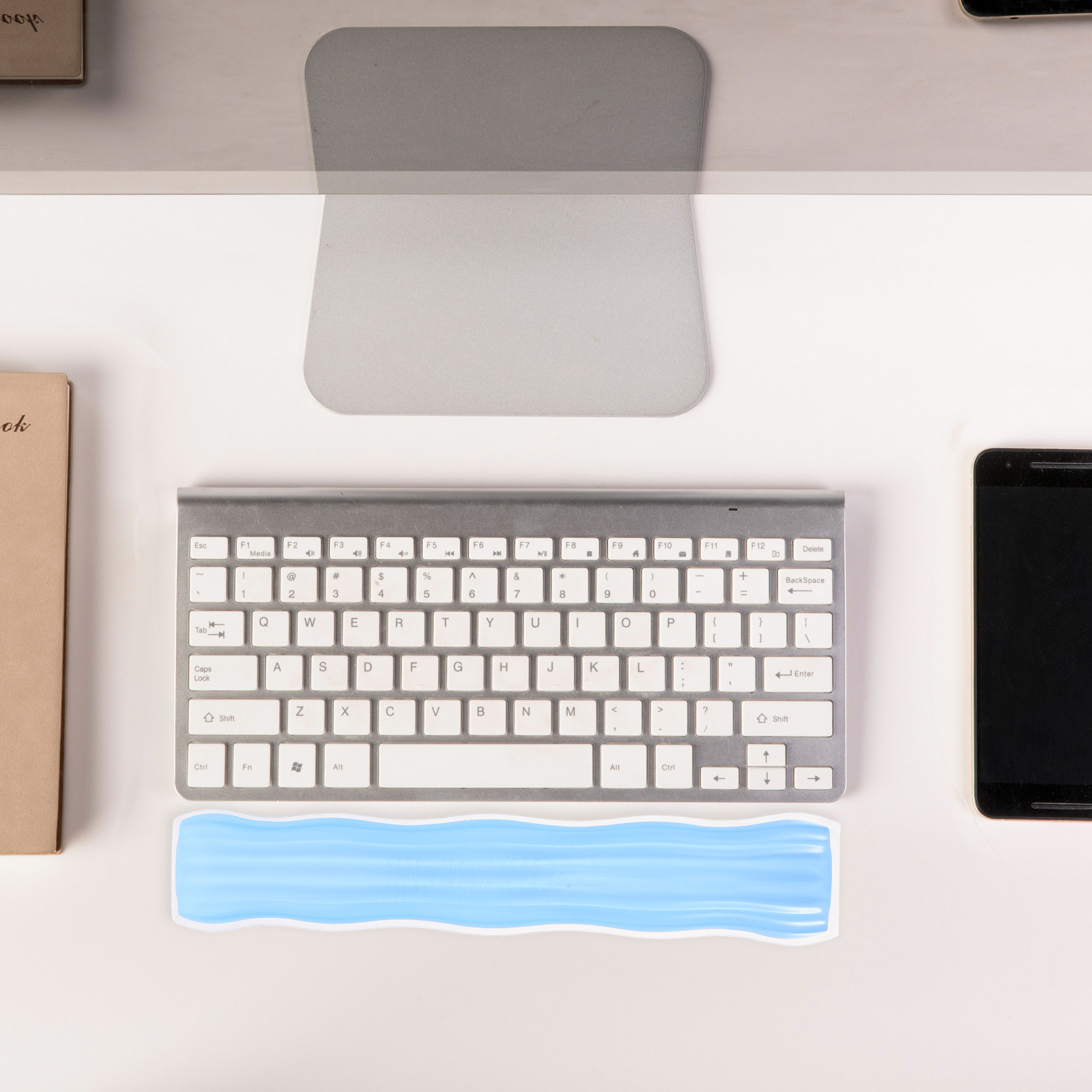 Przezroczysta silikonowa podkł – Ergonomic Desk Setup Keyboard recenzja i cena