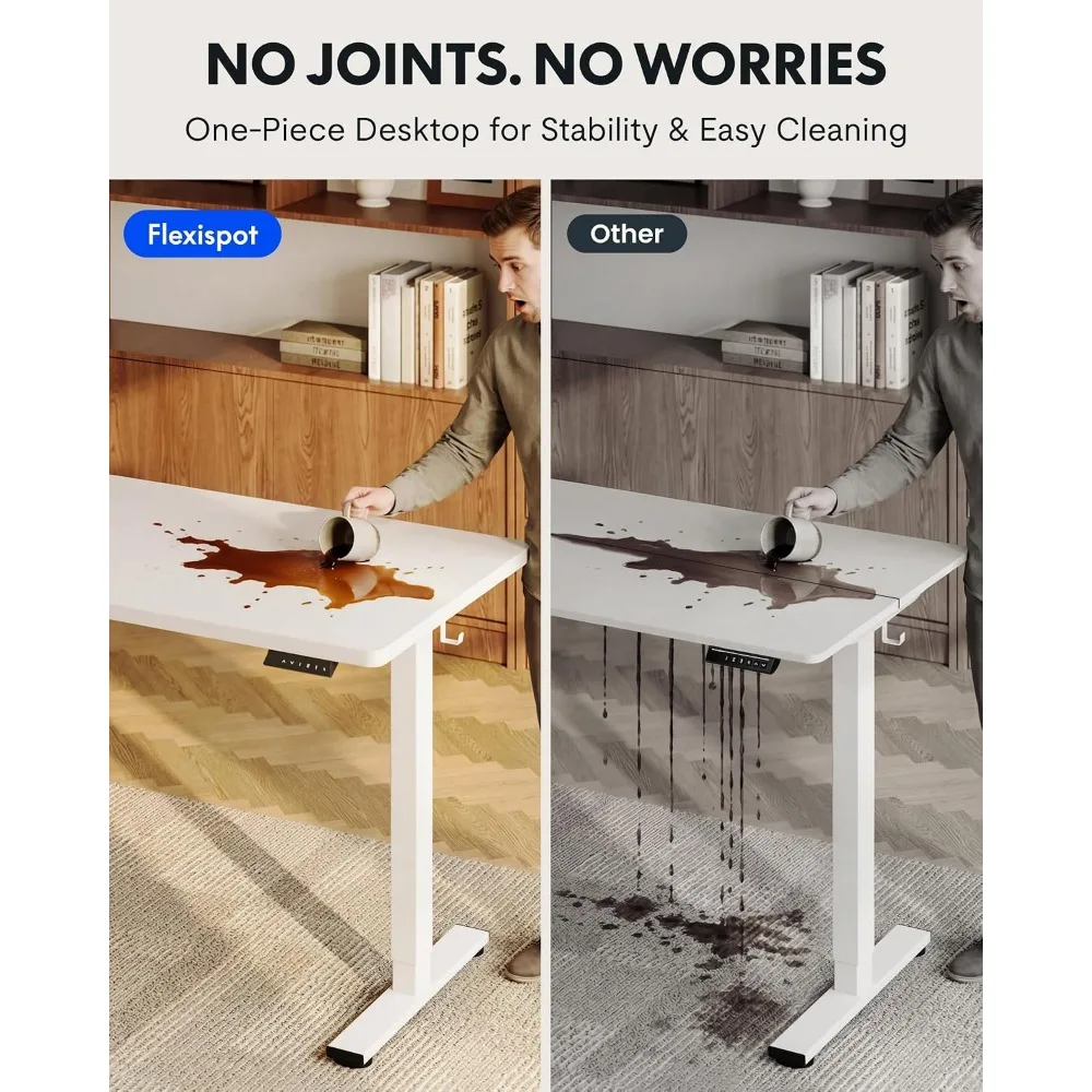 FLEXISPOT EN1 Biurko Stojące J – Desk Setup Dual Monitor recenzja i cena