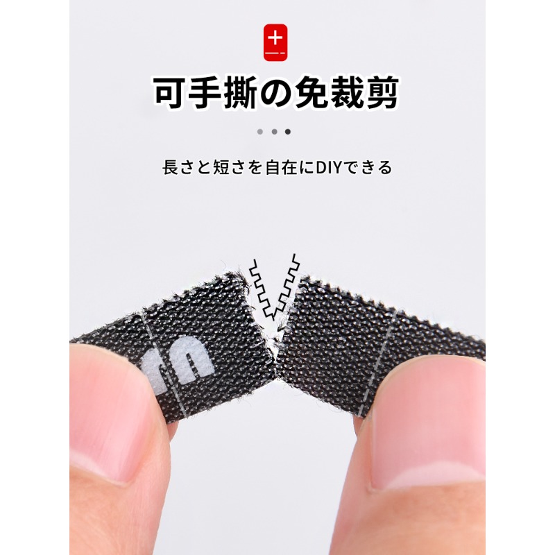 Organizer kabli z paskami na r – Cable Velcro Strap recenzja i cena