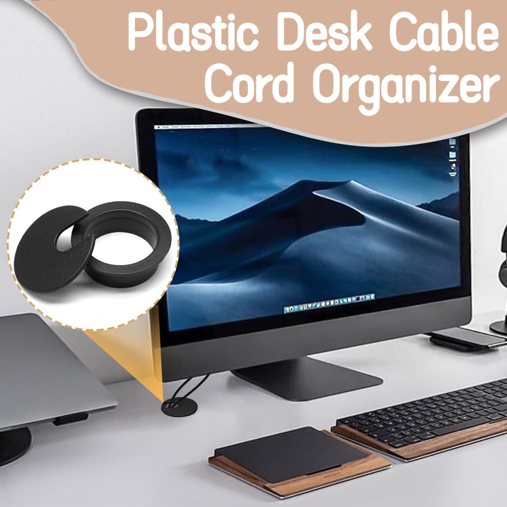 Plastikowa osłona otworu na ka – Desk Setup Organizer recenzja i cena
