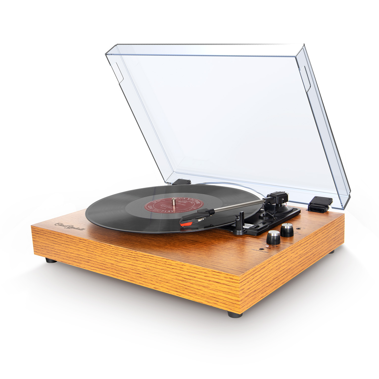 Gramofon winylowy, gramofon, f – Desk Setup Speakers recenzja i cena