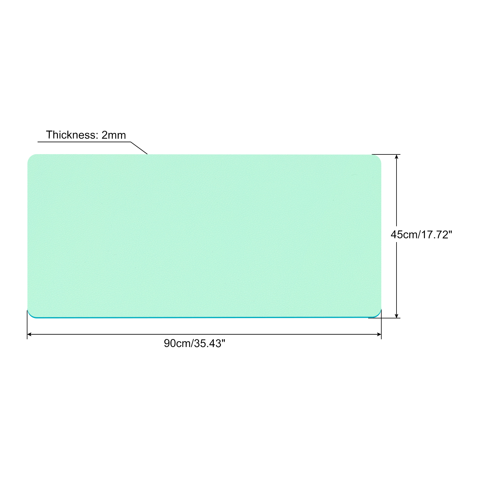 Ochraniacz na biurko ze skóry  – Desk Setup Ergonomic recenzja i cena