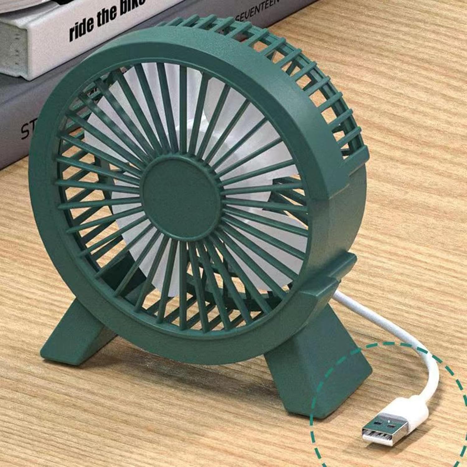 Mini wentylator stołowy USB z  – Fan Desk Small Usb recenzja i cena
