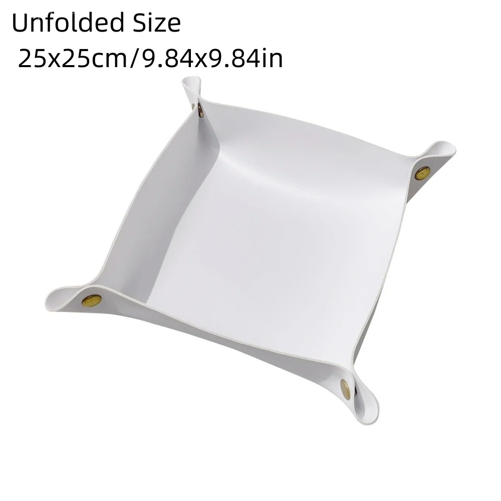 1 szt. Skórzana tacka 25x25 cm – Desk Setup Organizer recenzja i cena