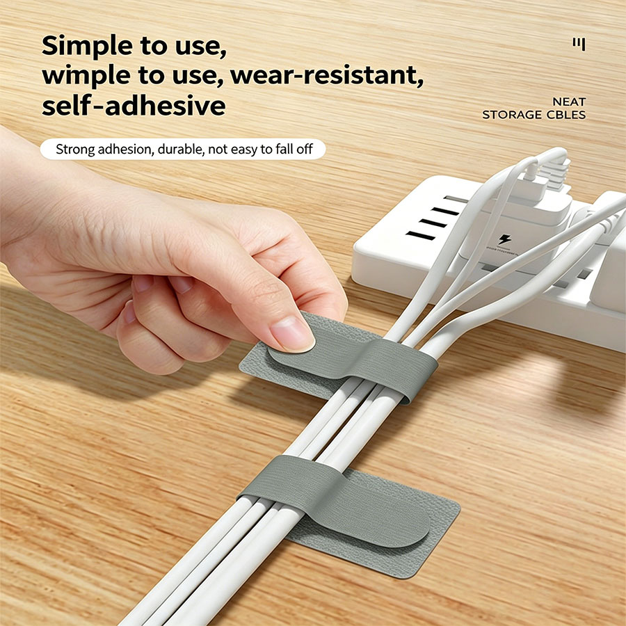 10 sztuk, organizer kabli na r – Cable Velcro Strap recenzja i cena
