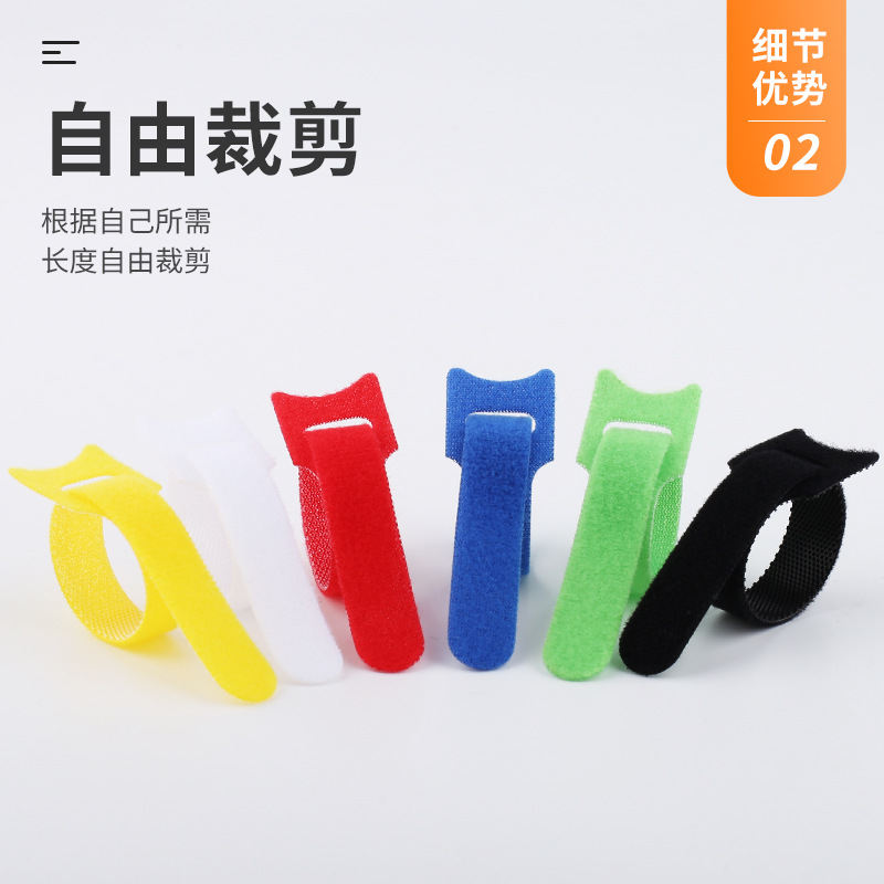 10 sztuk opasek zaciskowych w  – Cable Velcro Strap recenzja i cena