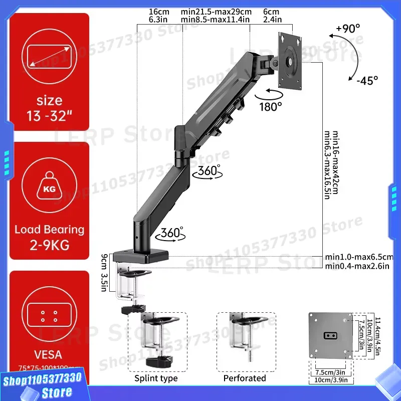Stojak na dwa monitory 32-calo – Desk Setup Dual Monitor recenzja i cena