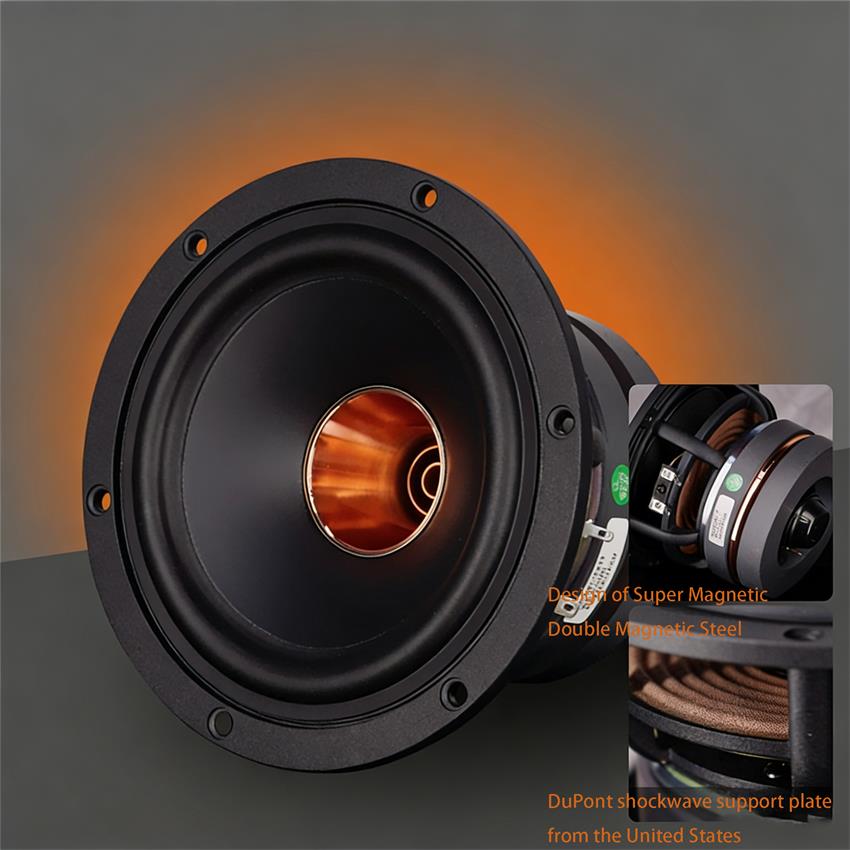 2 szt. Głośniki koaksjalne Fev – Desk Setup Speakers recenzja i cena