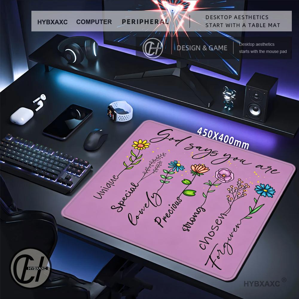 HYBXAXC Kolorowa Podkładka Pod – Desk Setup Quotes recenzja i cena