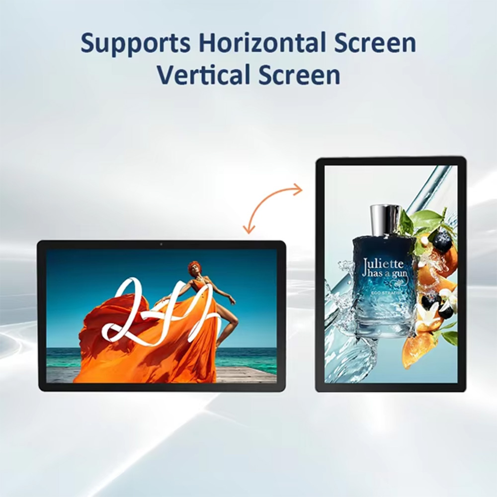 Naścienny tablet komercyjny z  – Desk Setup Speakers recenzja i cena