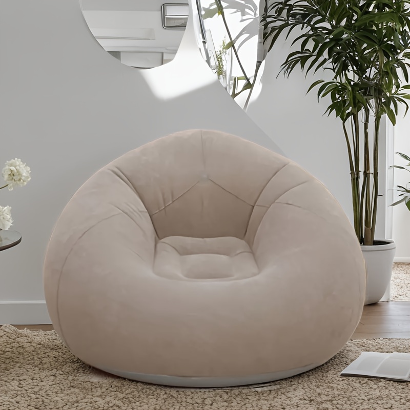 Flocked PVC Nadmuchiwany Sofa  – Desk Setup Ergonomic recenzja i cena